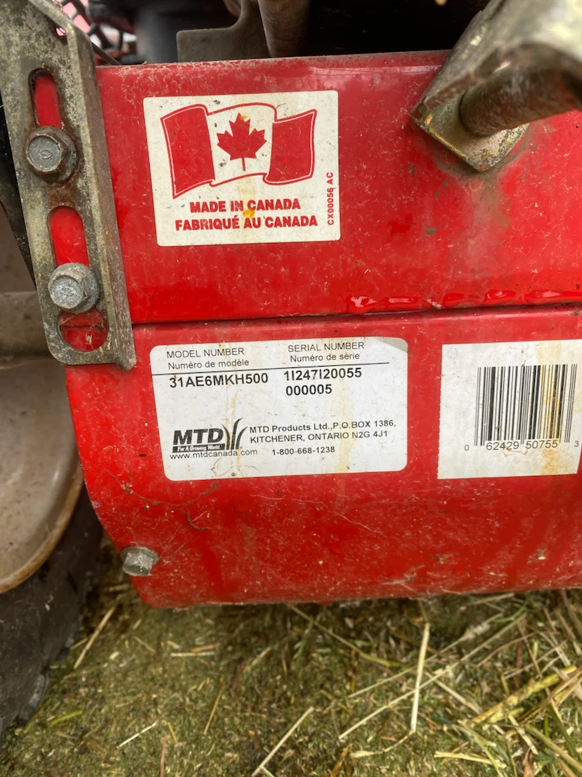 Snowblower for parts - photo 2