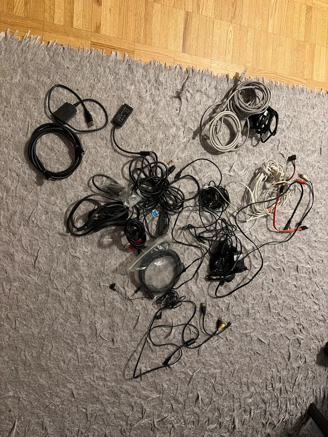 Assorted Cables and Adapters