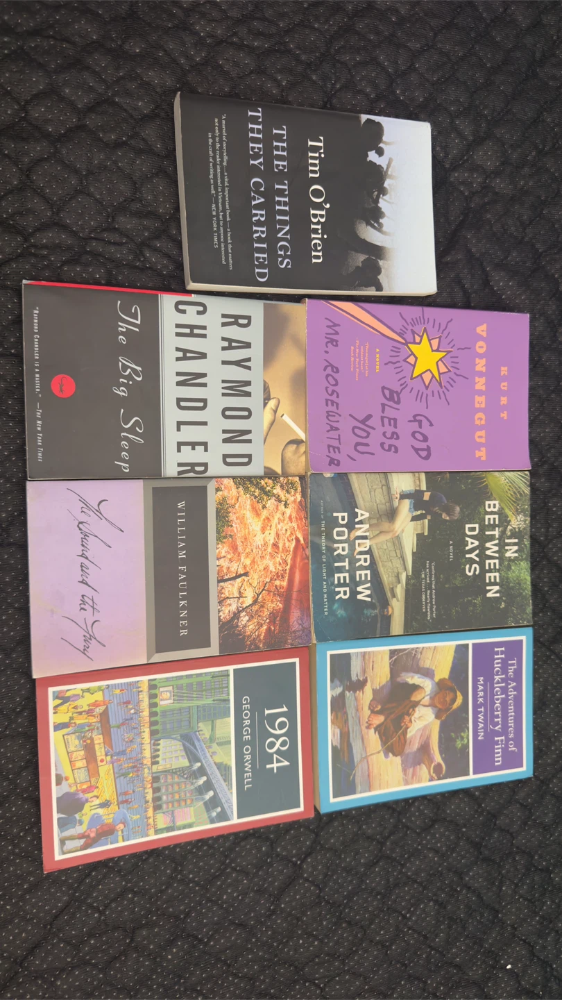 New Books – $5 Each / All 7 for $30 📚