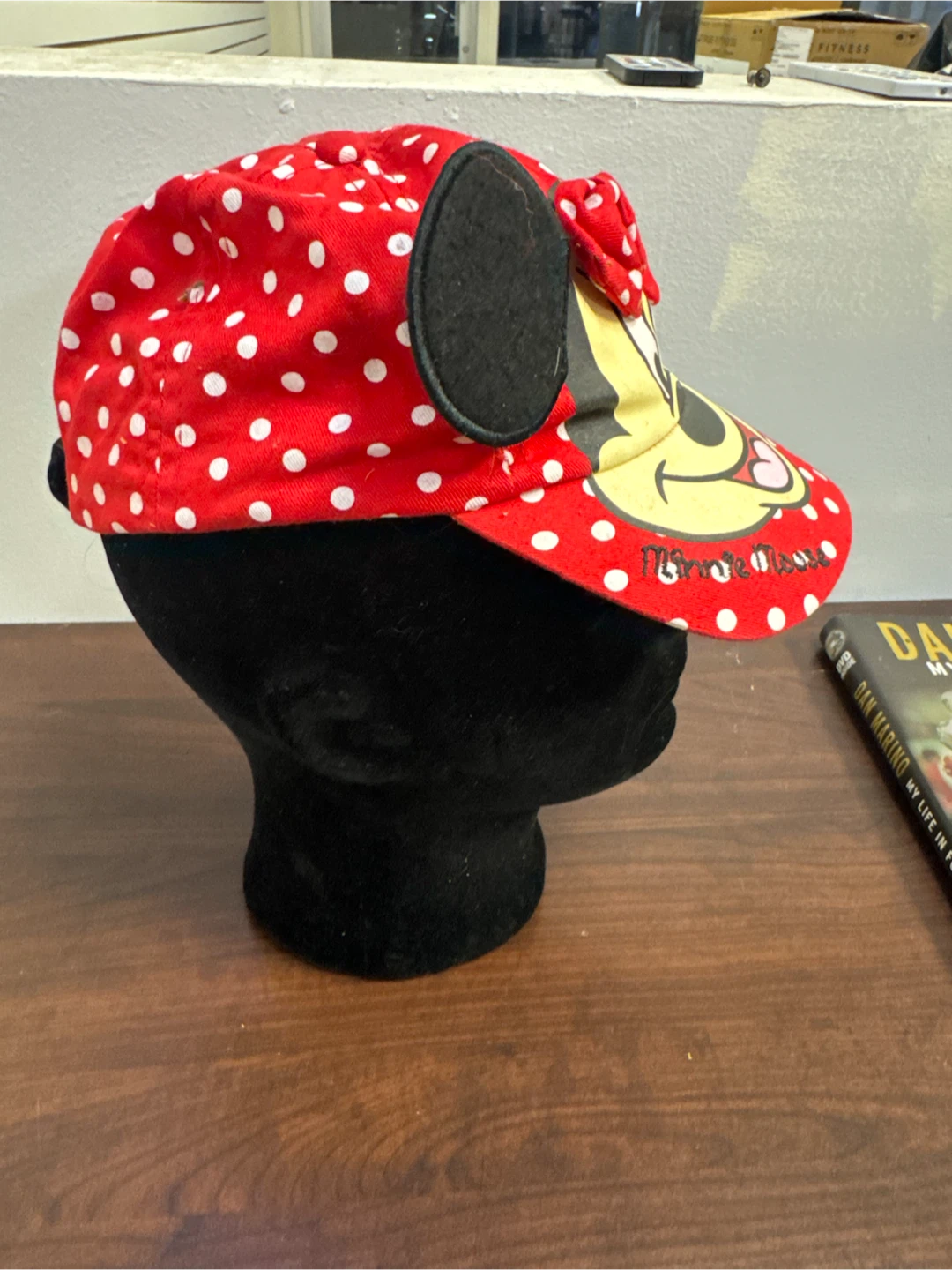 Disney Minnie Mouse Polka Dot Baseball Cap - photo 2