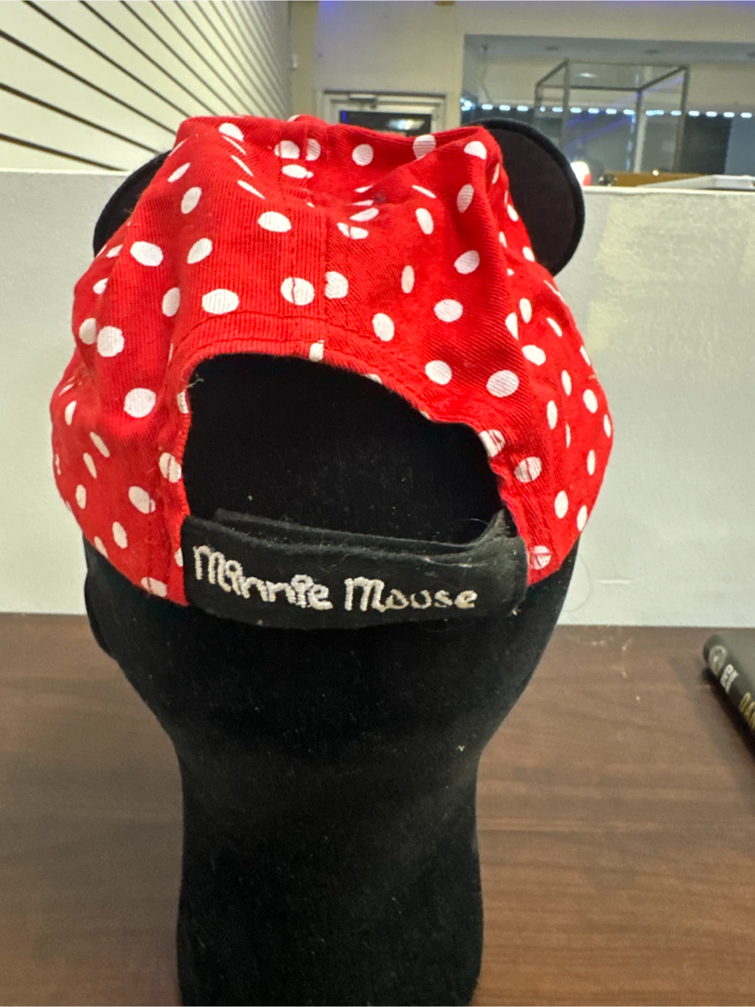 Disney Minnie Mouse Polka Dot Baseball Cap - photo 3
