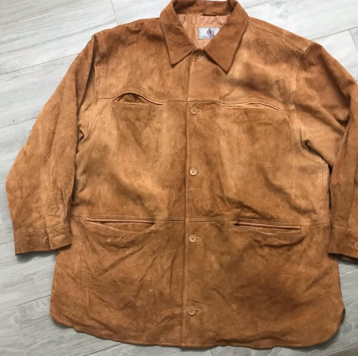 The territory ahead suede leather jacket size XL - photo 2