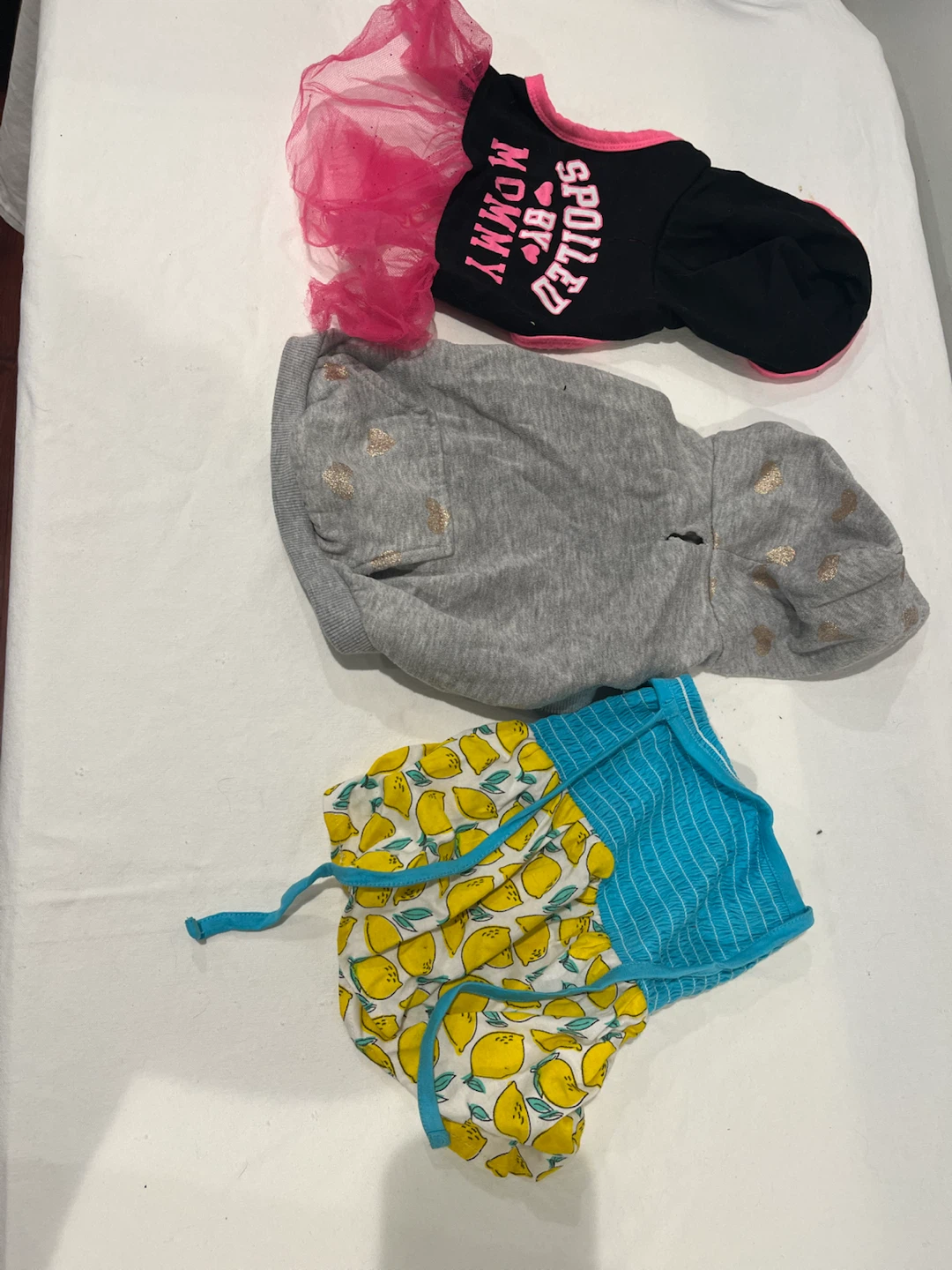 Set of 3 Dog Clothes