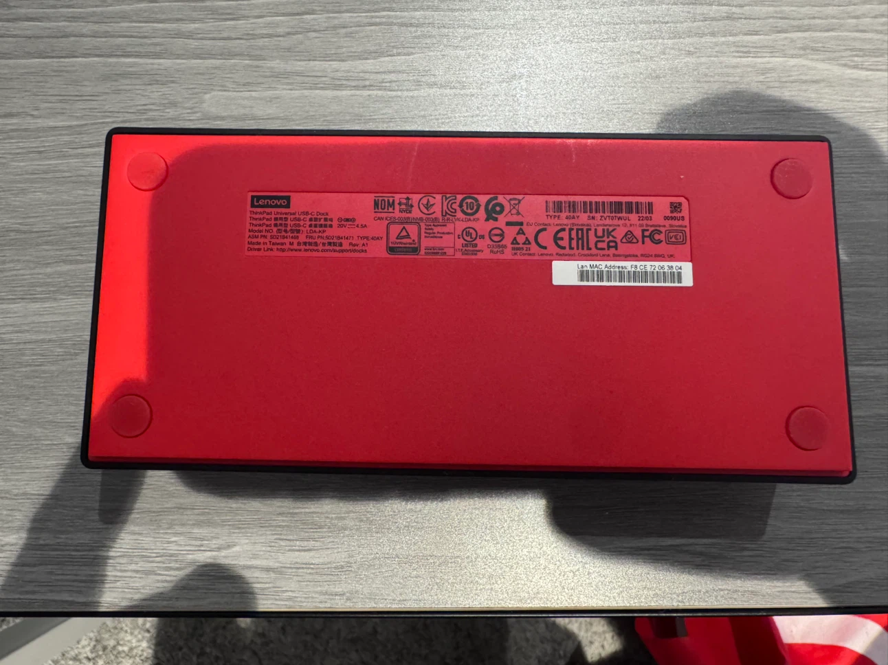 Lenovo ThinkPad Universal USB-C Dock 40AY
