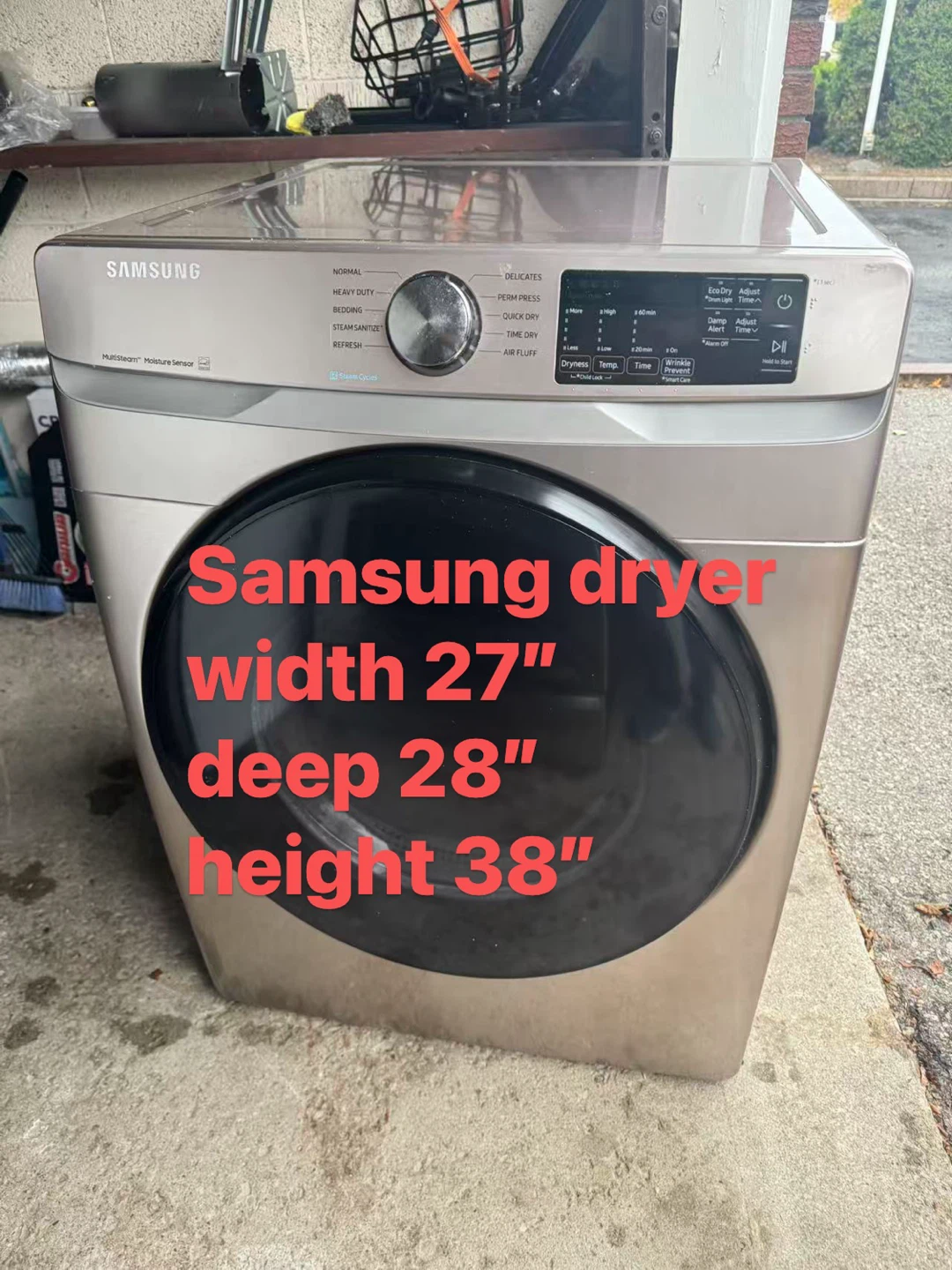Good condition Samsung Dryer $300