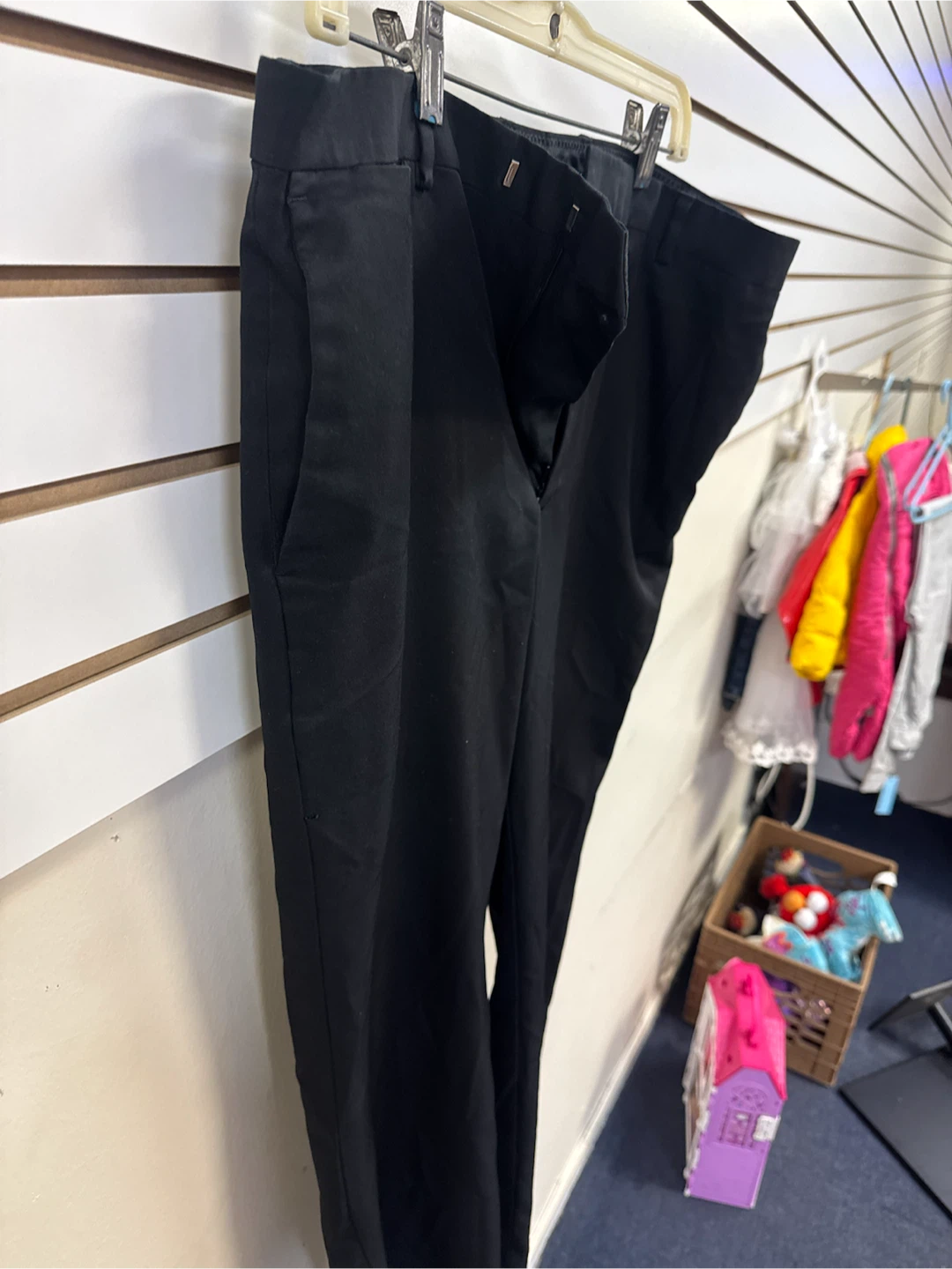 Claiborne Men's Black Dress Pants 34/30 - photo 2