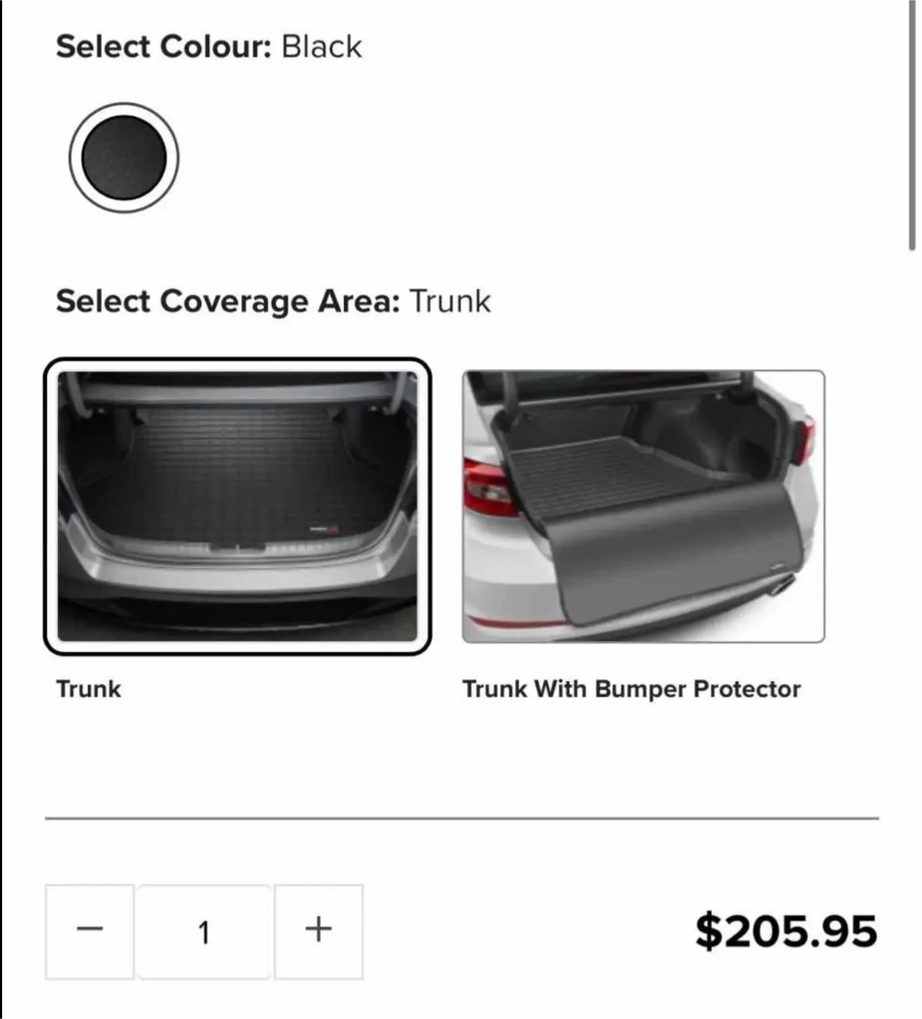 WeatherTech Floor & Trunk Mats – 2023 Hyundai Elantra Luxury - photo 3