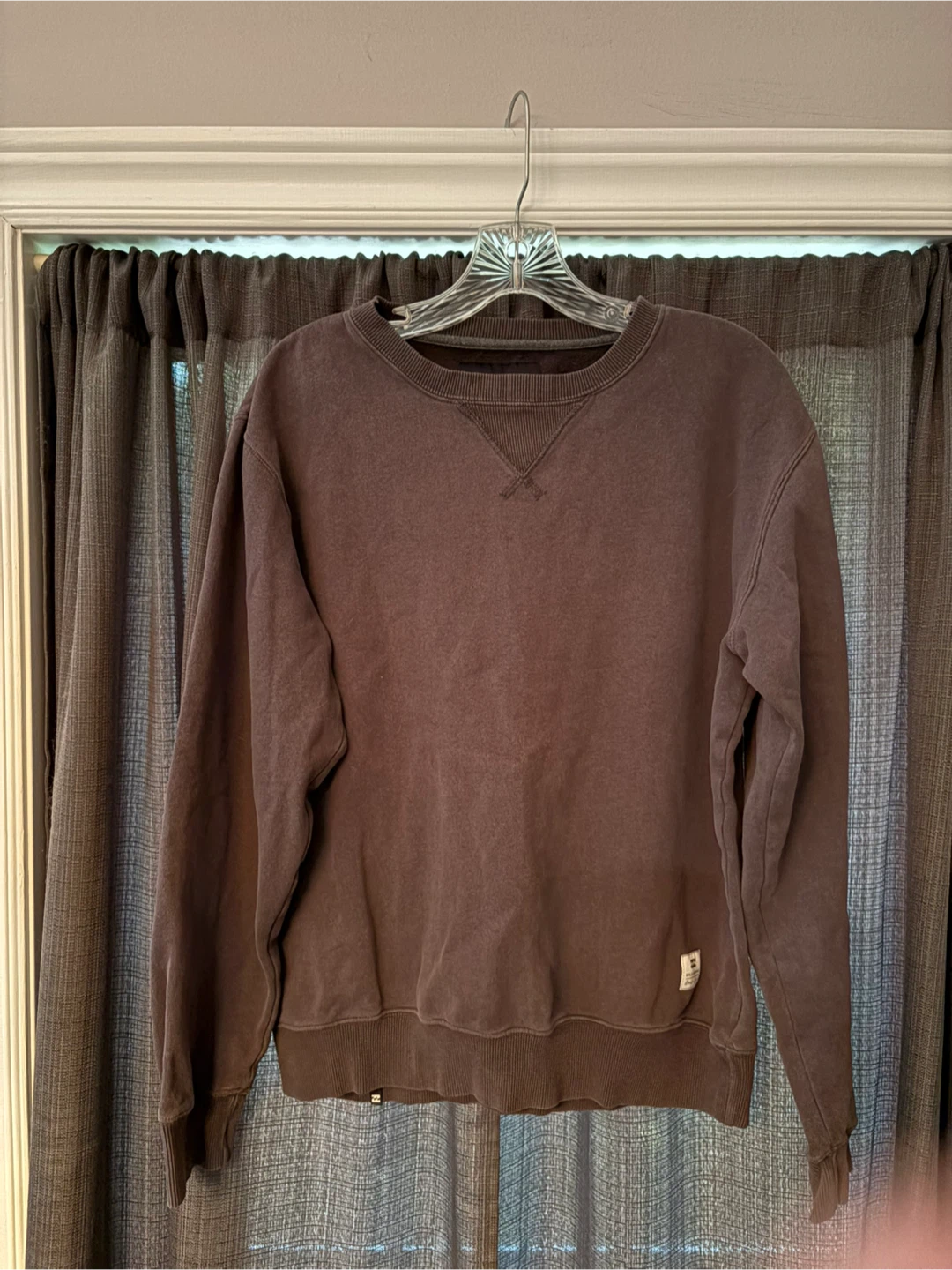 Billabong Brown Crewneck Sweatshirt