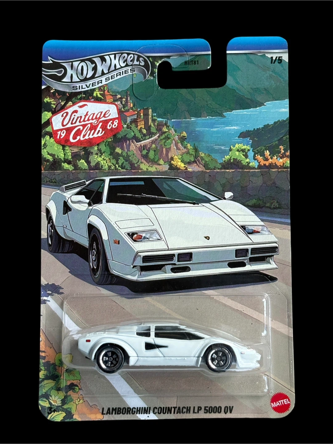 Hot Wheels Silver Series Lamborghini Countach LP 5000 QV