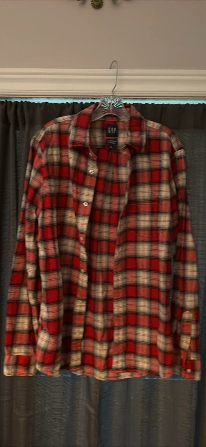 Gap Plaid Flannel Shirt
