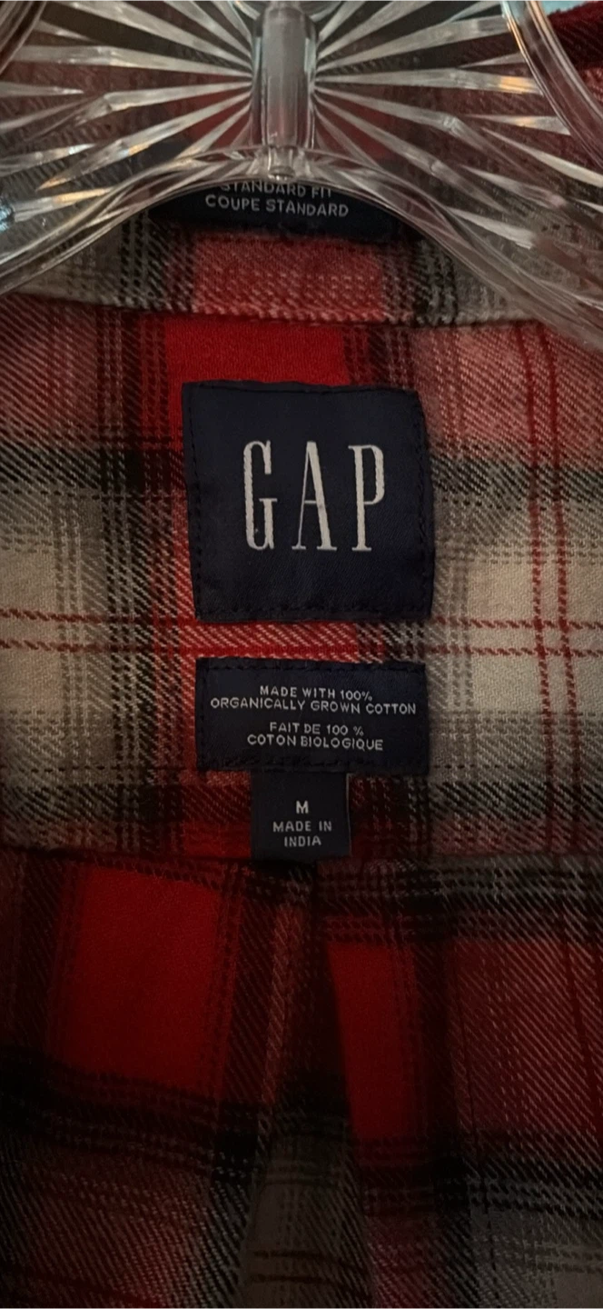 Gap Plaid Flannel Shirt - photo 2