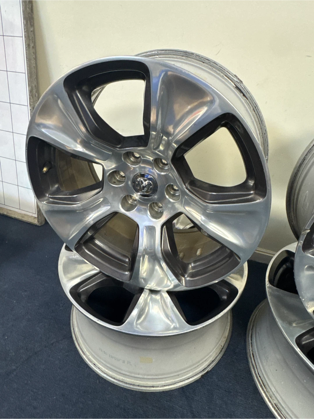 Set of 4 Dodge Ram Alloy Wheels - photo 4