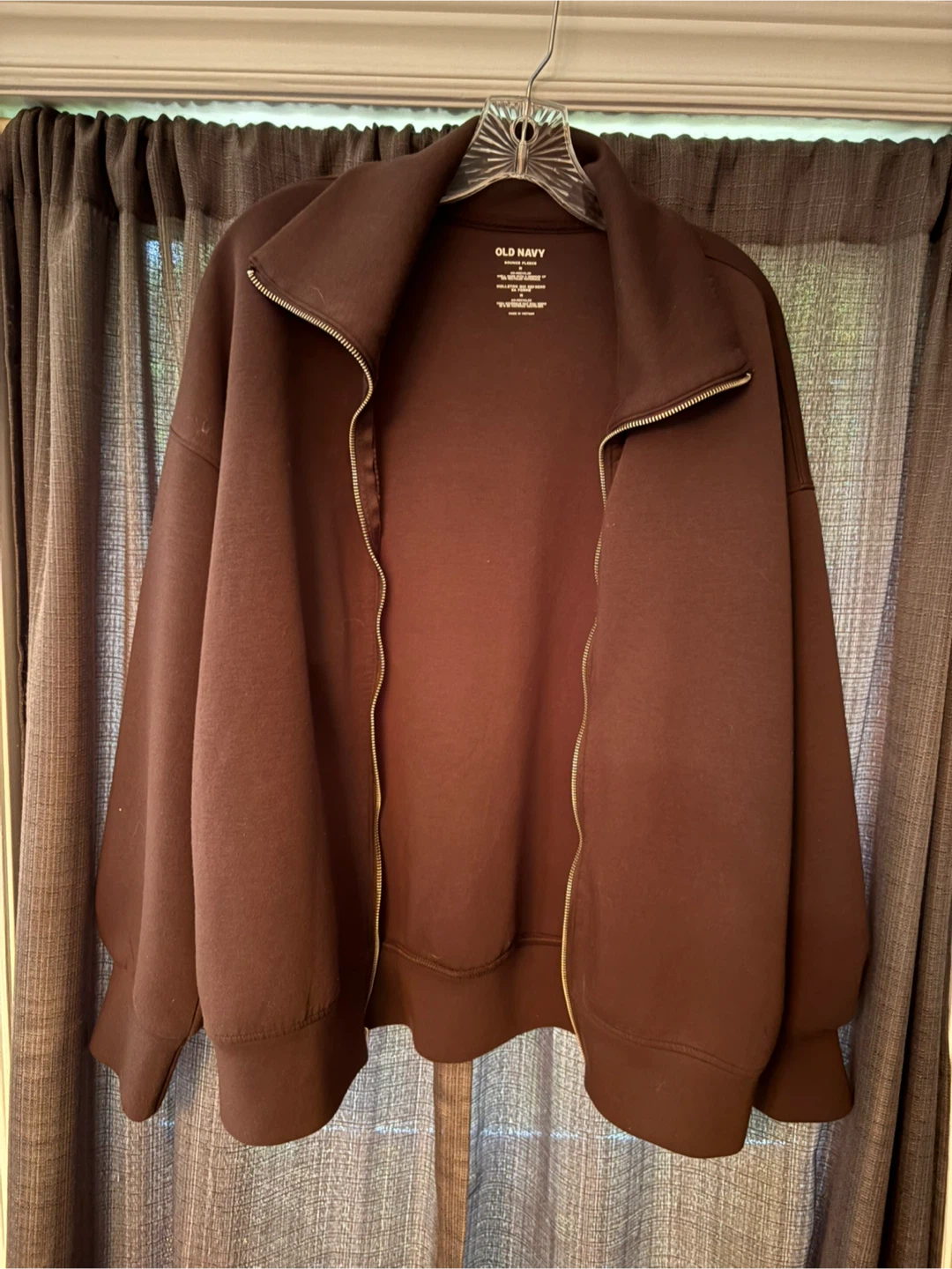 Old Navy Bounce Fleece Zip-Up Jacket