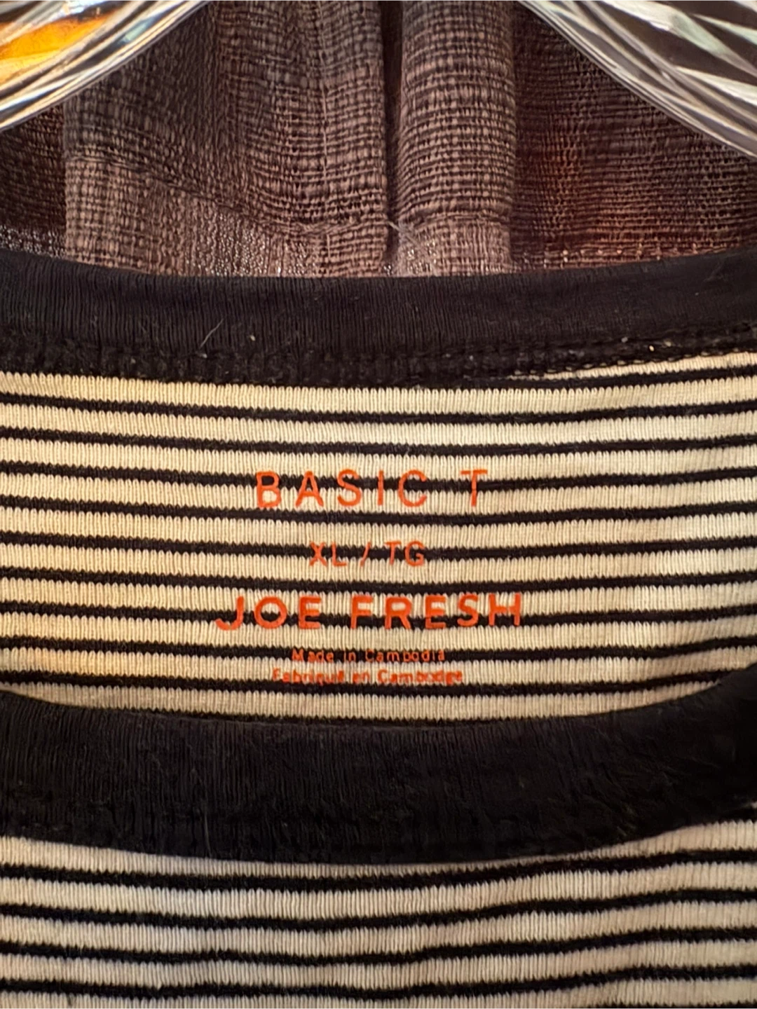 Joe Fresh Striped Long Sleeve Basic T-Shirt - photo 2