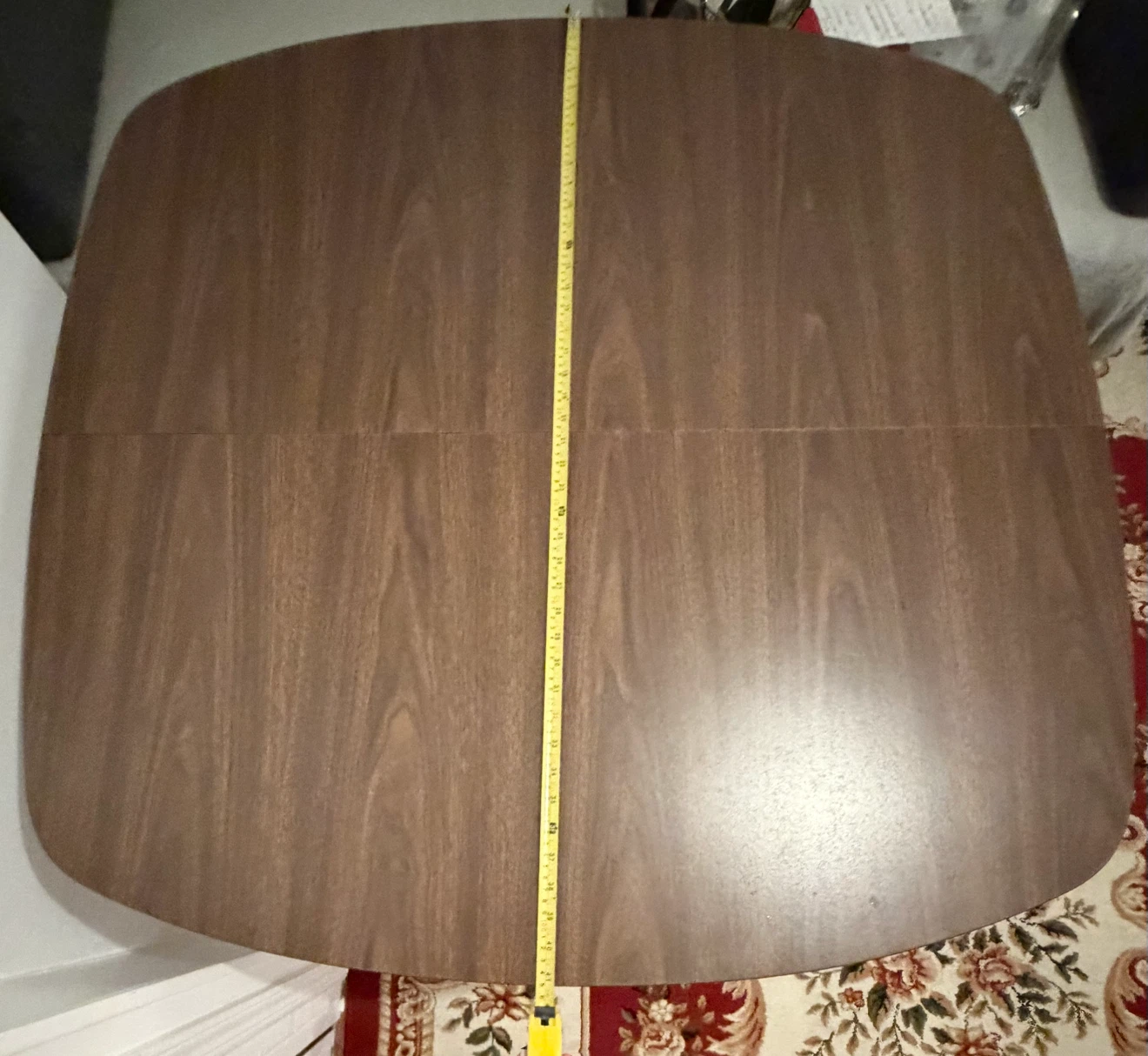 Sturdy Brown Dining Table – 42″ × 36″ - photo 5