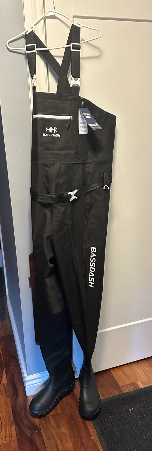 Bassdash 3D Game Waders Size XL Long Feet 11-12 - photo 2