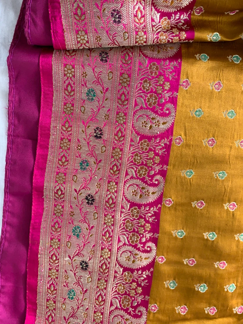 Price Drop Traditional Banarasi Silk Saree - photo 3