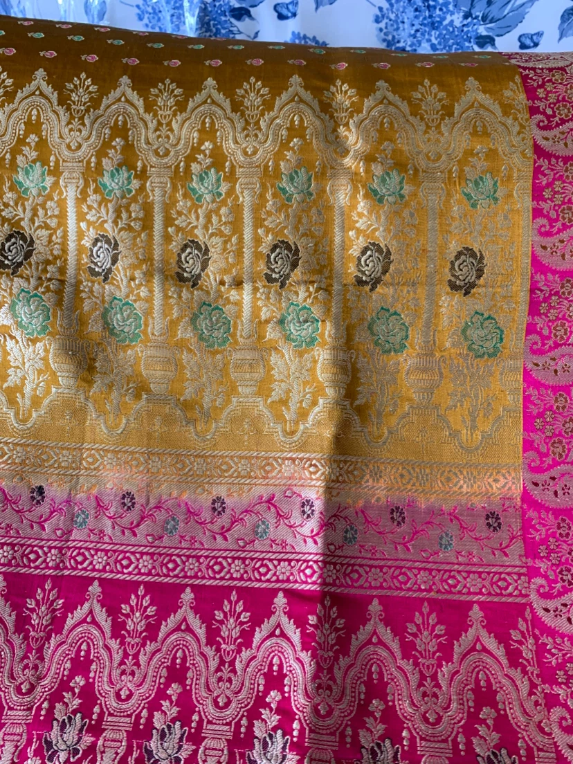 Price Drop Traditional Banarasi Silk Saree - photo 5