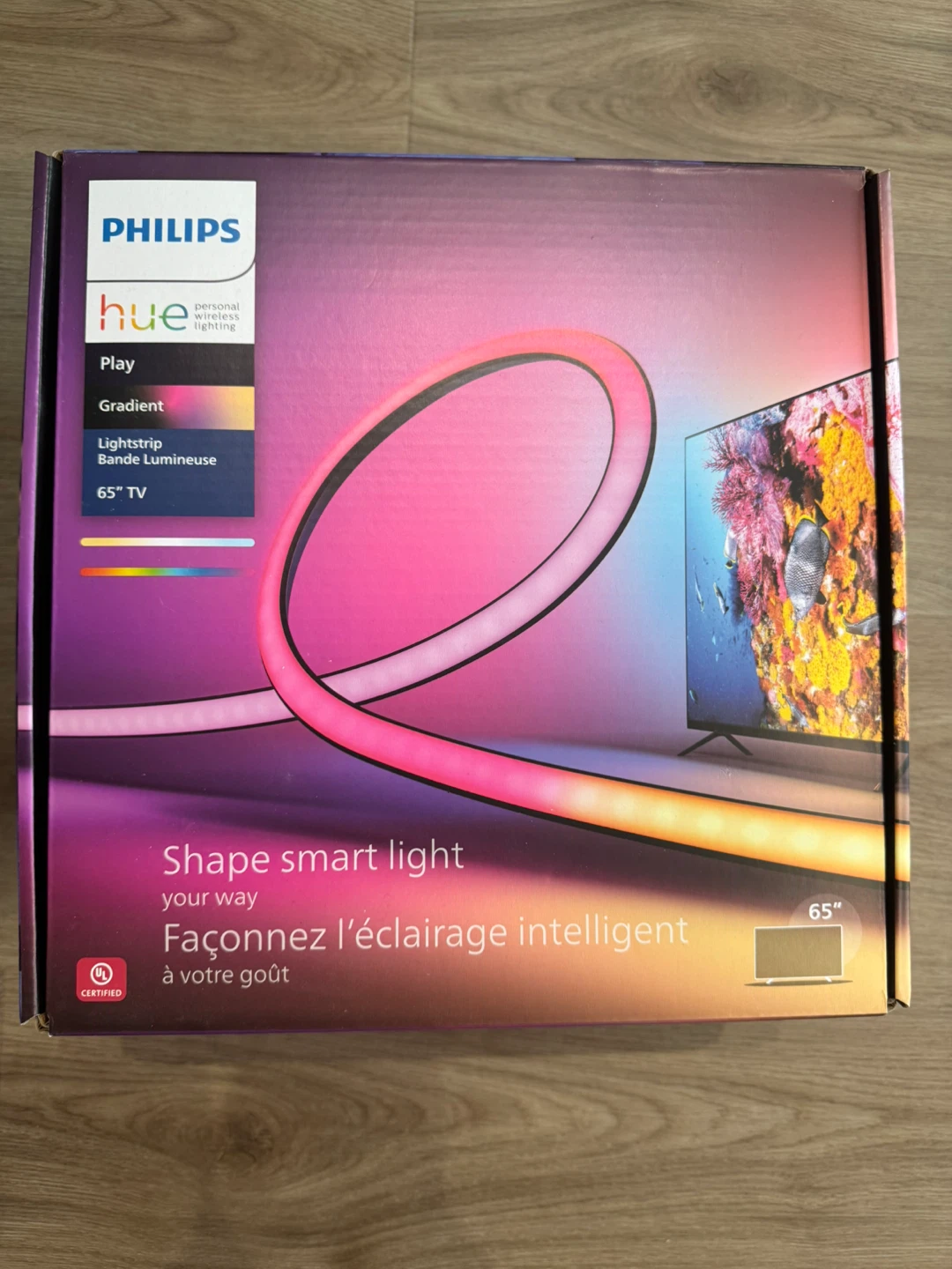 Hue Play Gradient Lightstrip for 65" TV - BNIB/Sealed