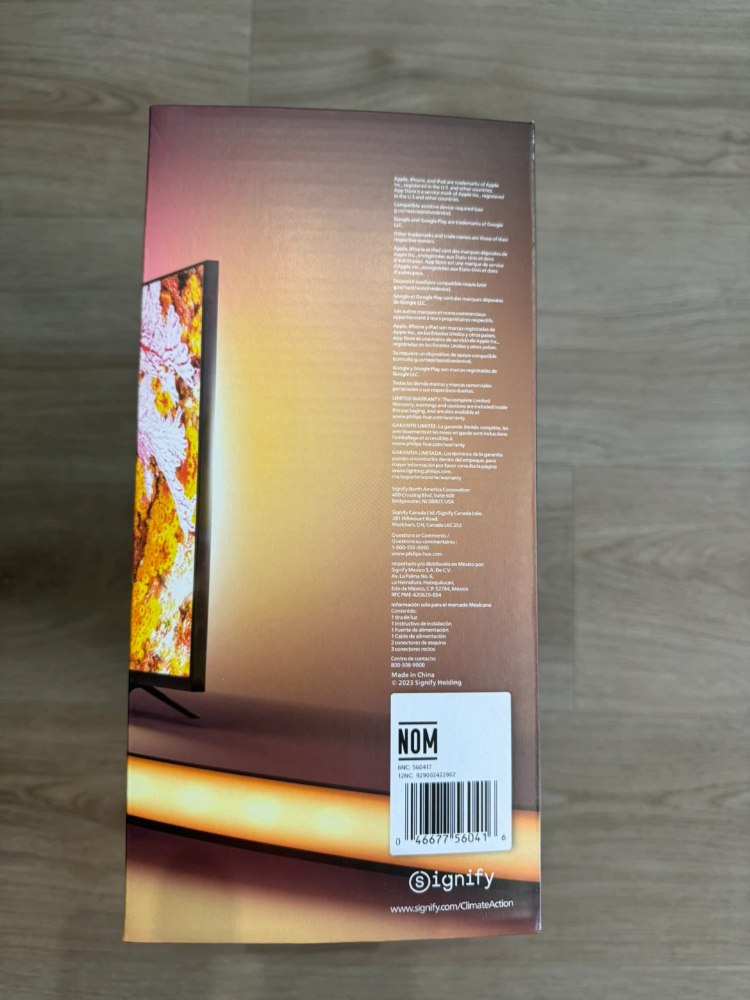 Hue Play Gradient Lightstrip for 65" TV - BNIB/Sealed - photo 3