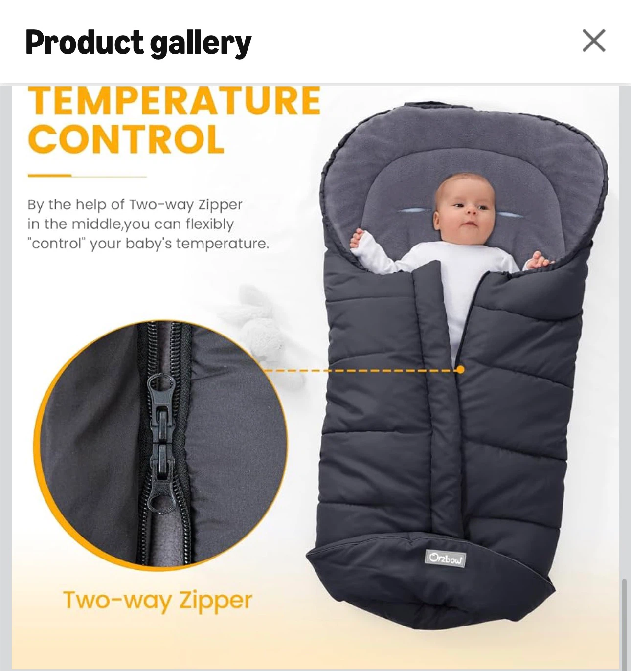 Contours Options Double Stroller + Orzbow Footmuff - photo 4