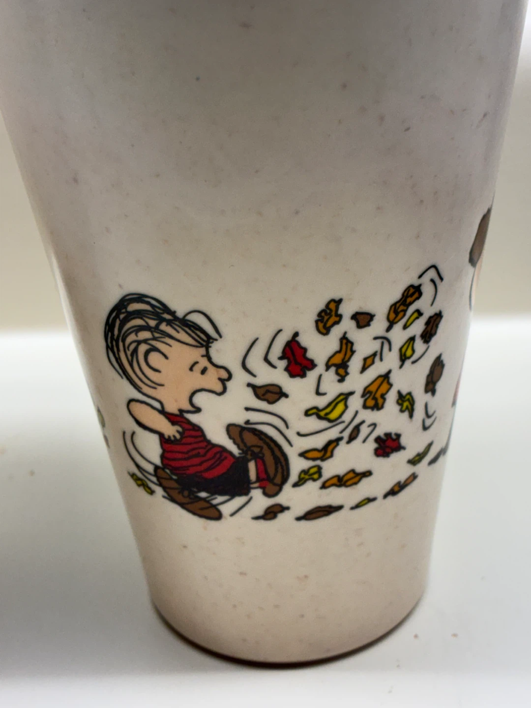 Peanuts plastic cups Charlie Brown, Lucy Linus snoopy fall - photo 4