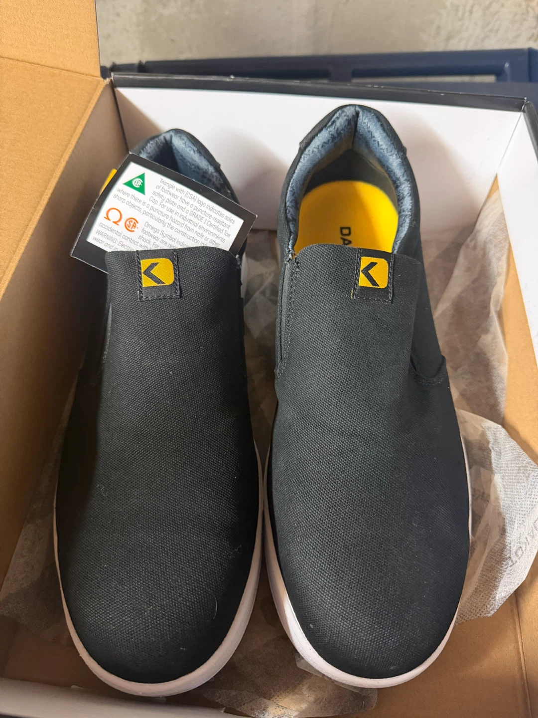 DAKOTA STSP CANVAS SLIP-ON SAFETY SHOE - photo 5