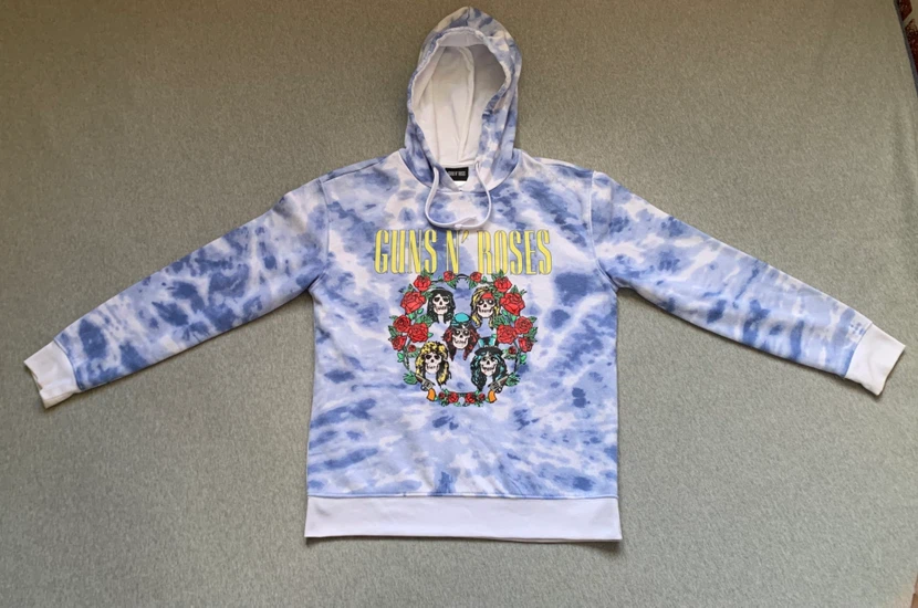 Guns N' Roses MERCH Tie-Dye Hoodie ~ Size Small