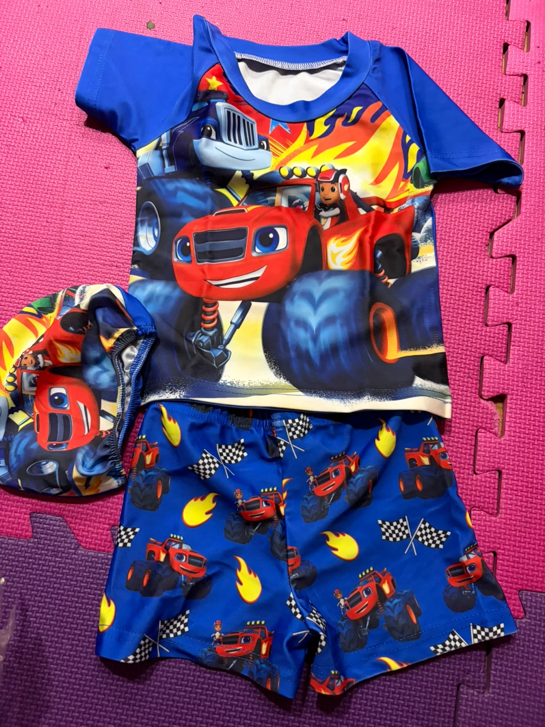 Blaze and the Monster Machines Toddler Swim Set ~ Size 4/5 years - photo 2