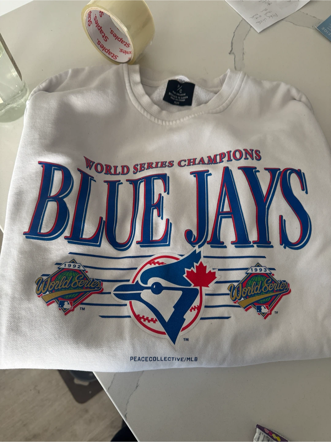 Peace Collective Blue Jays World Series Crewneck - photo 2
