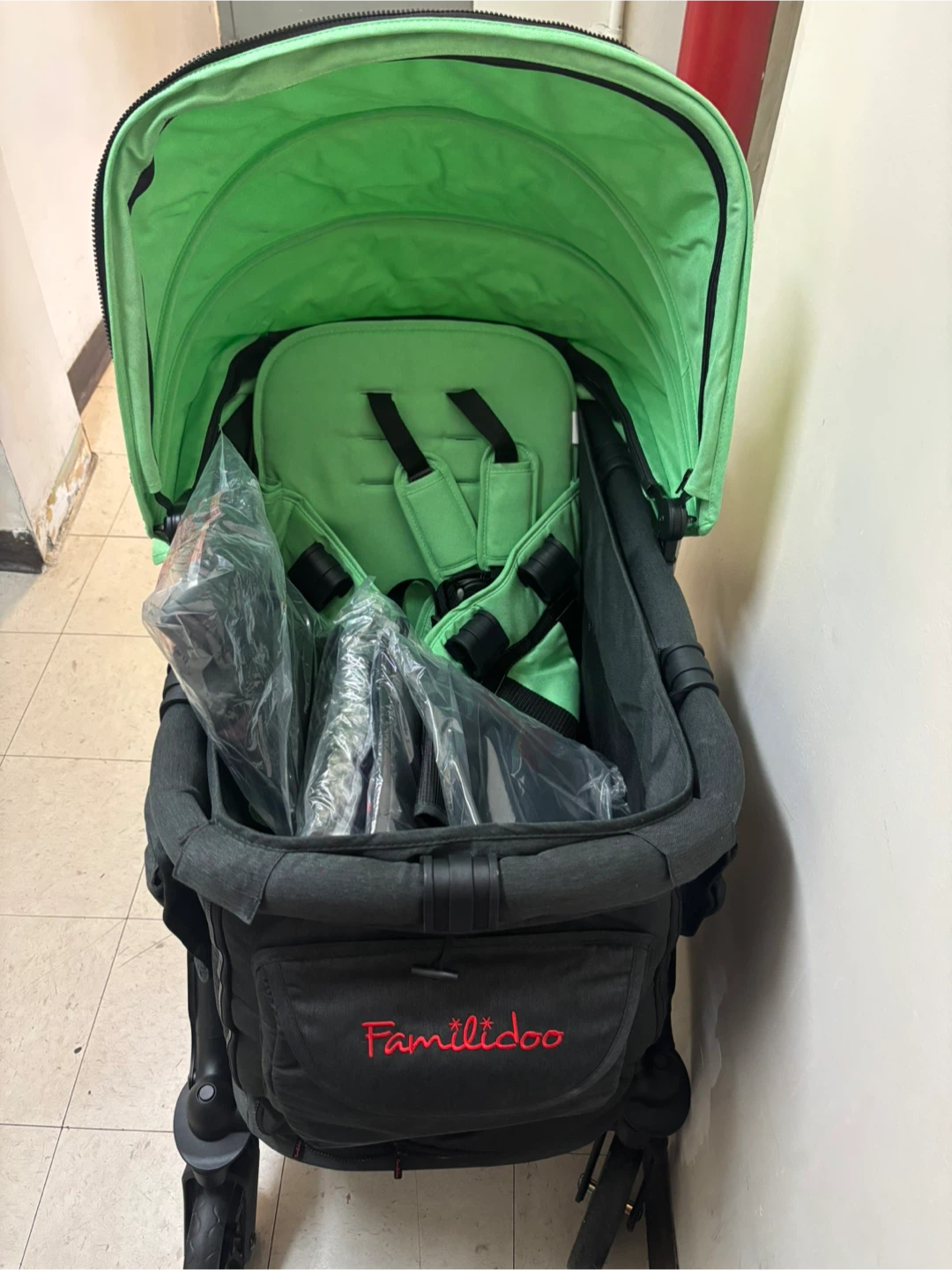 Familidoo MJ01 2.0 Stroller Wagon w Bssinet & ALL Accs. ✨