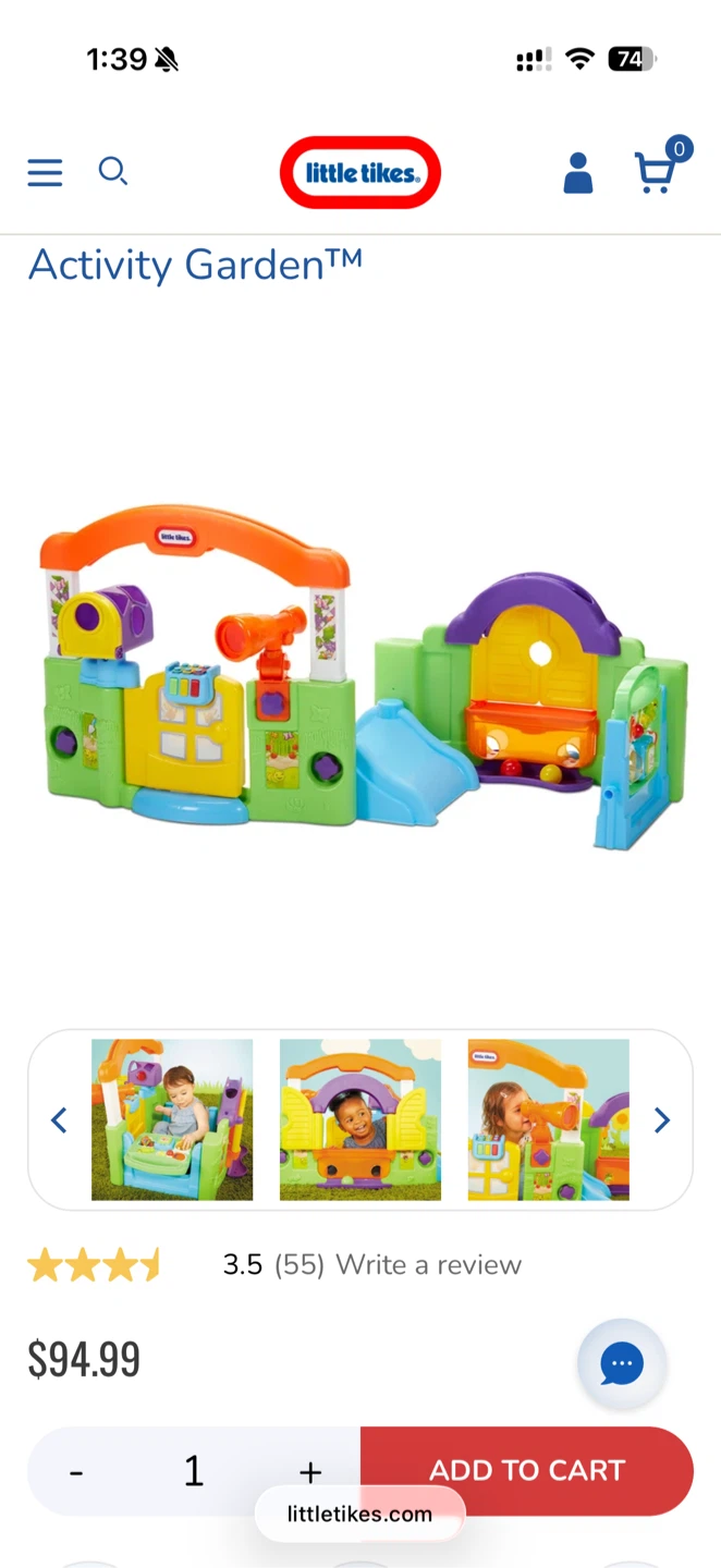 Little Tikes Activity Garden