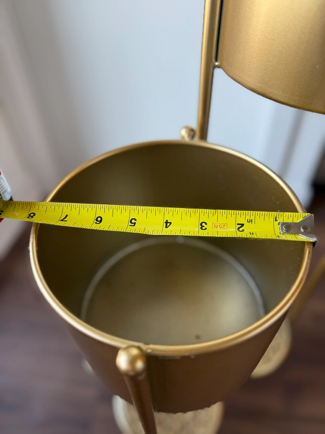SSS Furniture Gold Metal Plant Stand - photo 5