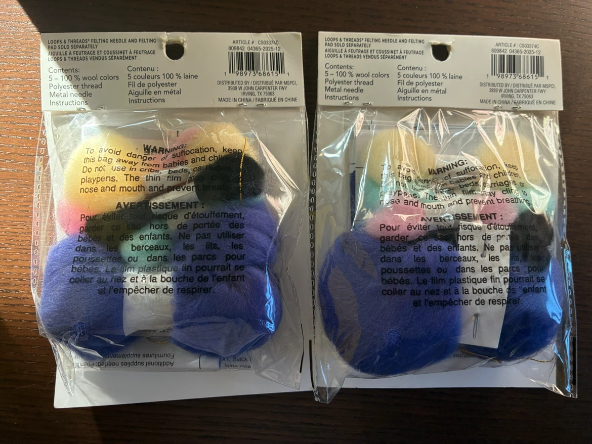2 Loops & Threads Needle Felting Kits - photo 2