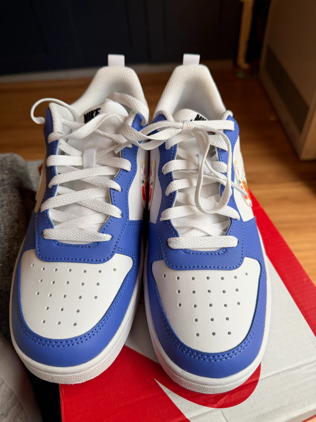 New Nike Court Borough Low FL (GS) - Size 6.5Y - photo 2