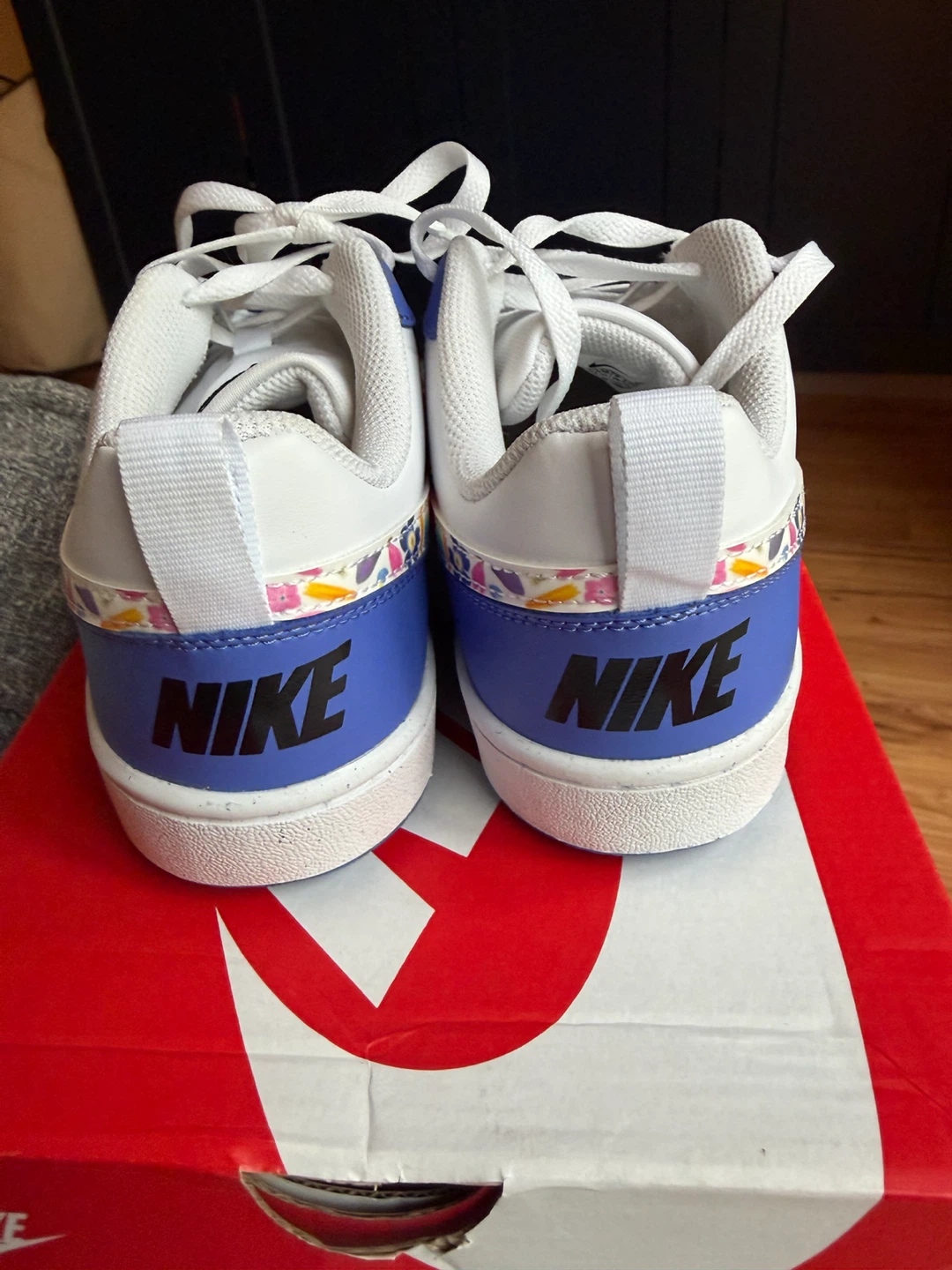 New Nike Court Borough Low FL (GS) - Size 6.5Y - photo 3