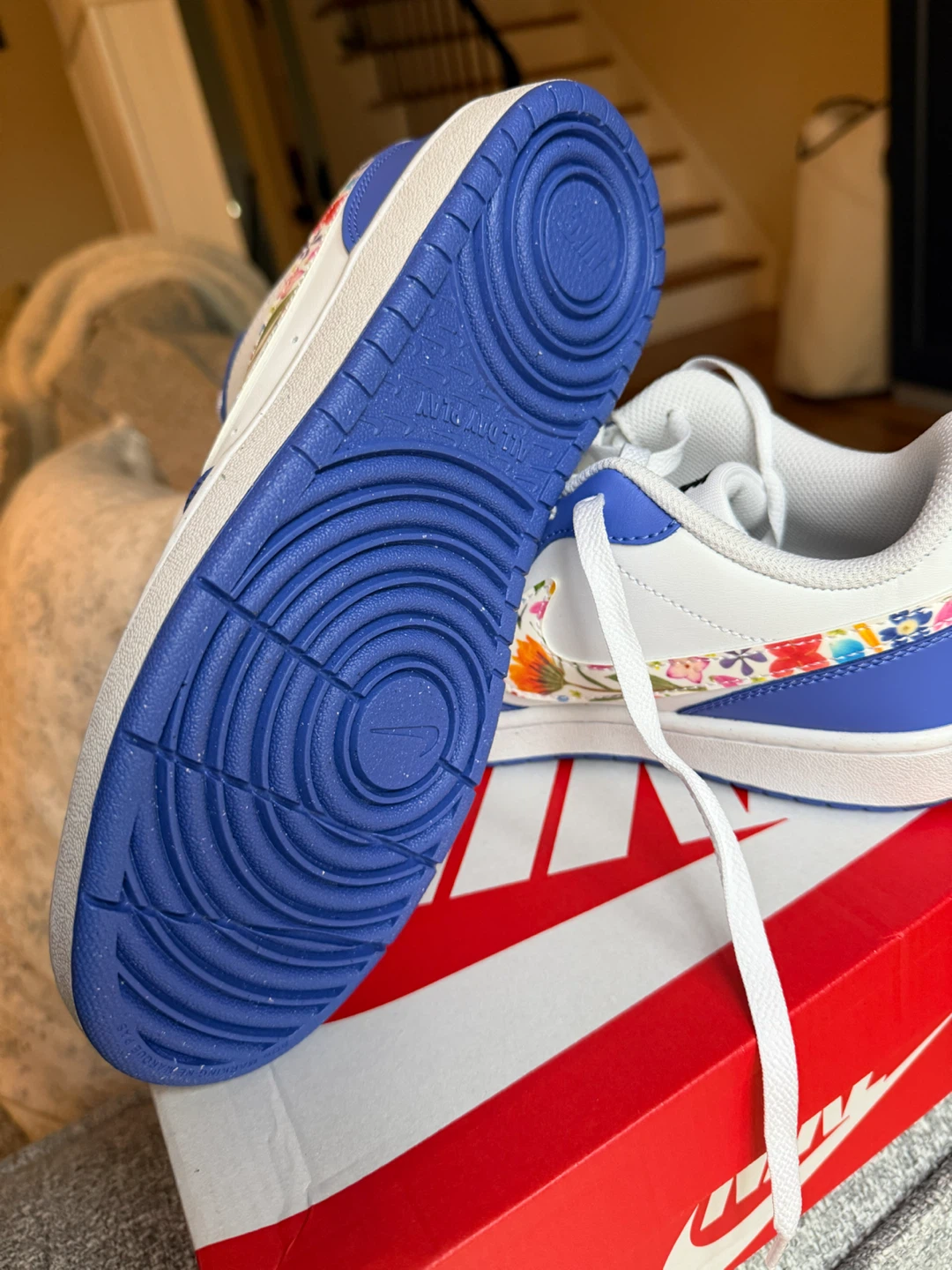 New Nike Court Borough Low FL (GS) - Size 6.5Y - photo 4