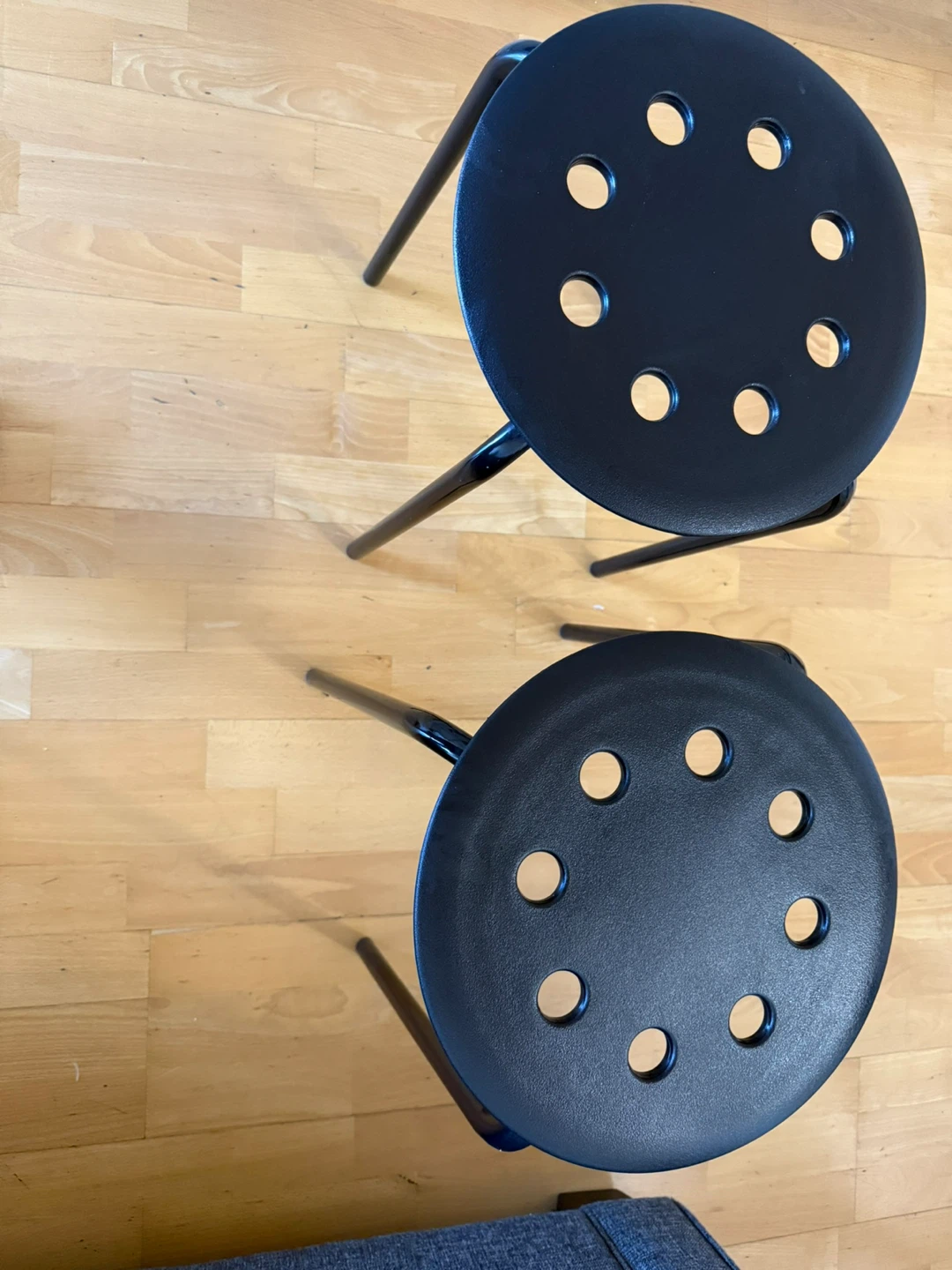 Set of Two IKEA Marius Stools - photo 3