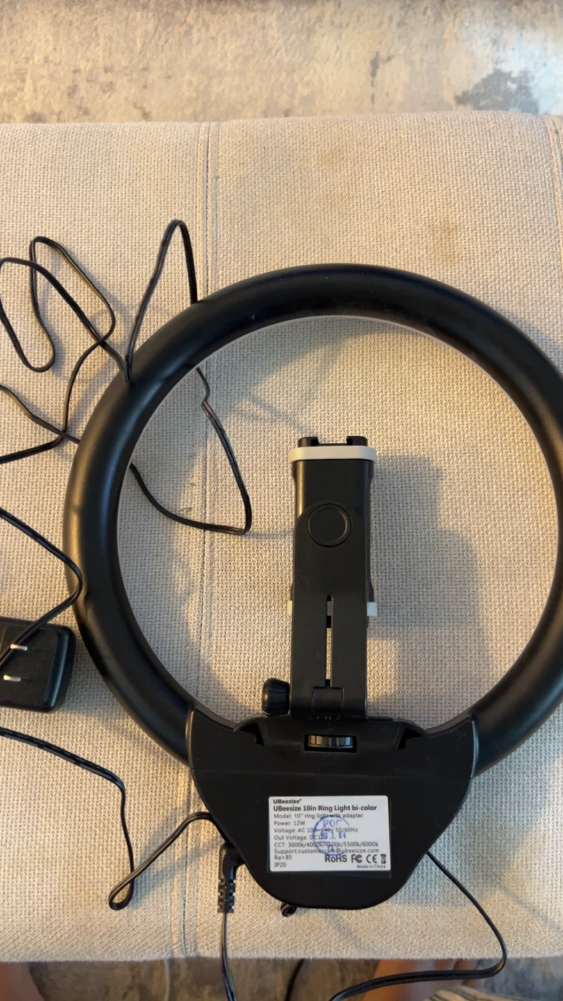 UBeesize 10-inch Ring Light - photo 4
