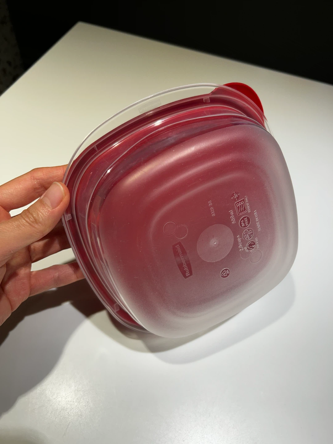 Brand new Rubbermaid Food Storage Container, Square - photo 2