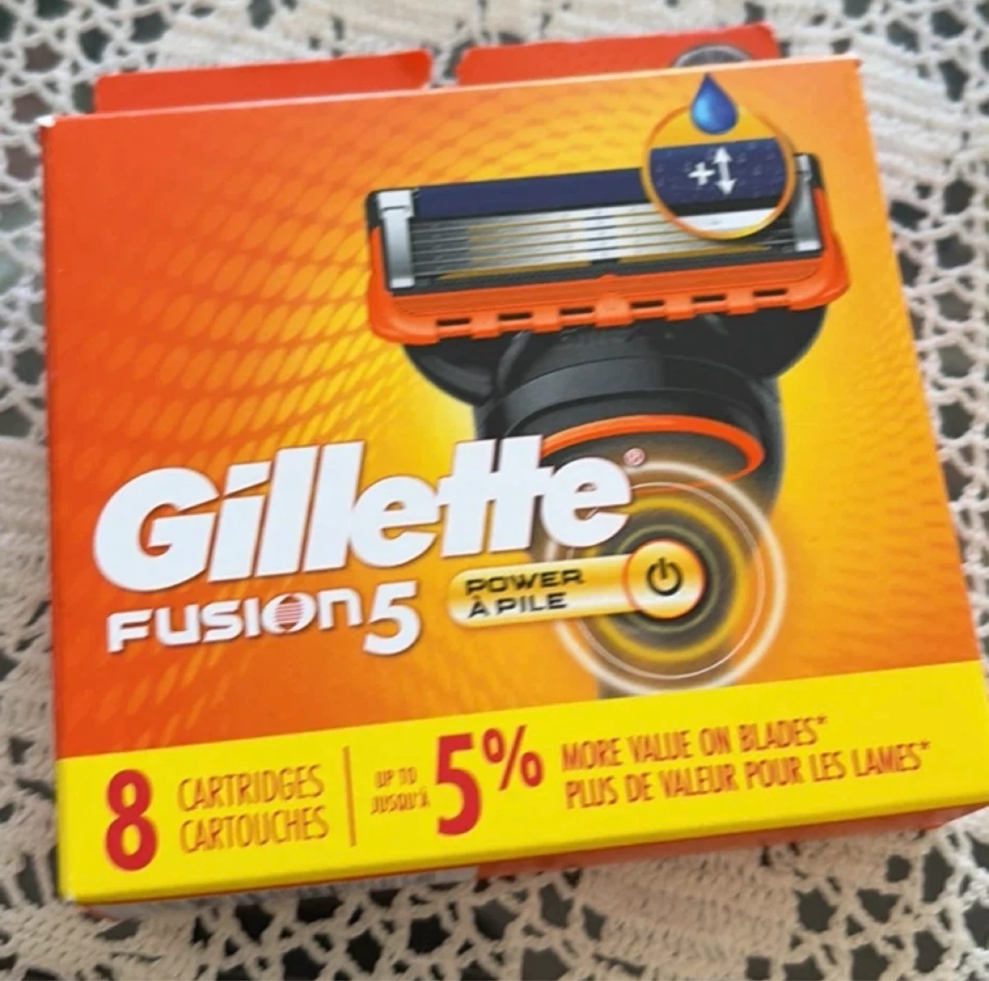 Gillette Fusion5 Power 8 Cartridges