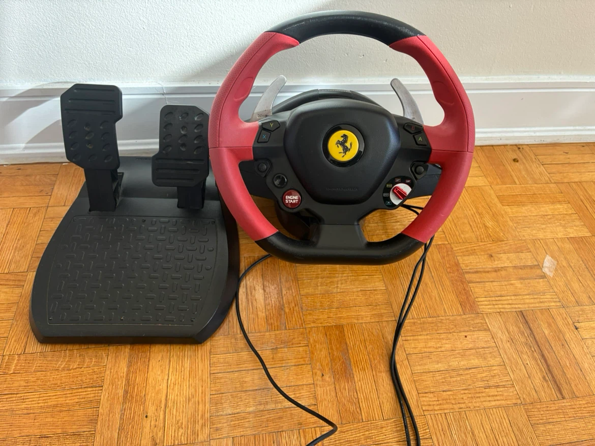 Thrustmaster Ferrari Racing Wheel and Pedals
