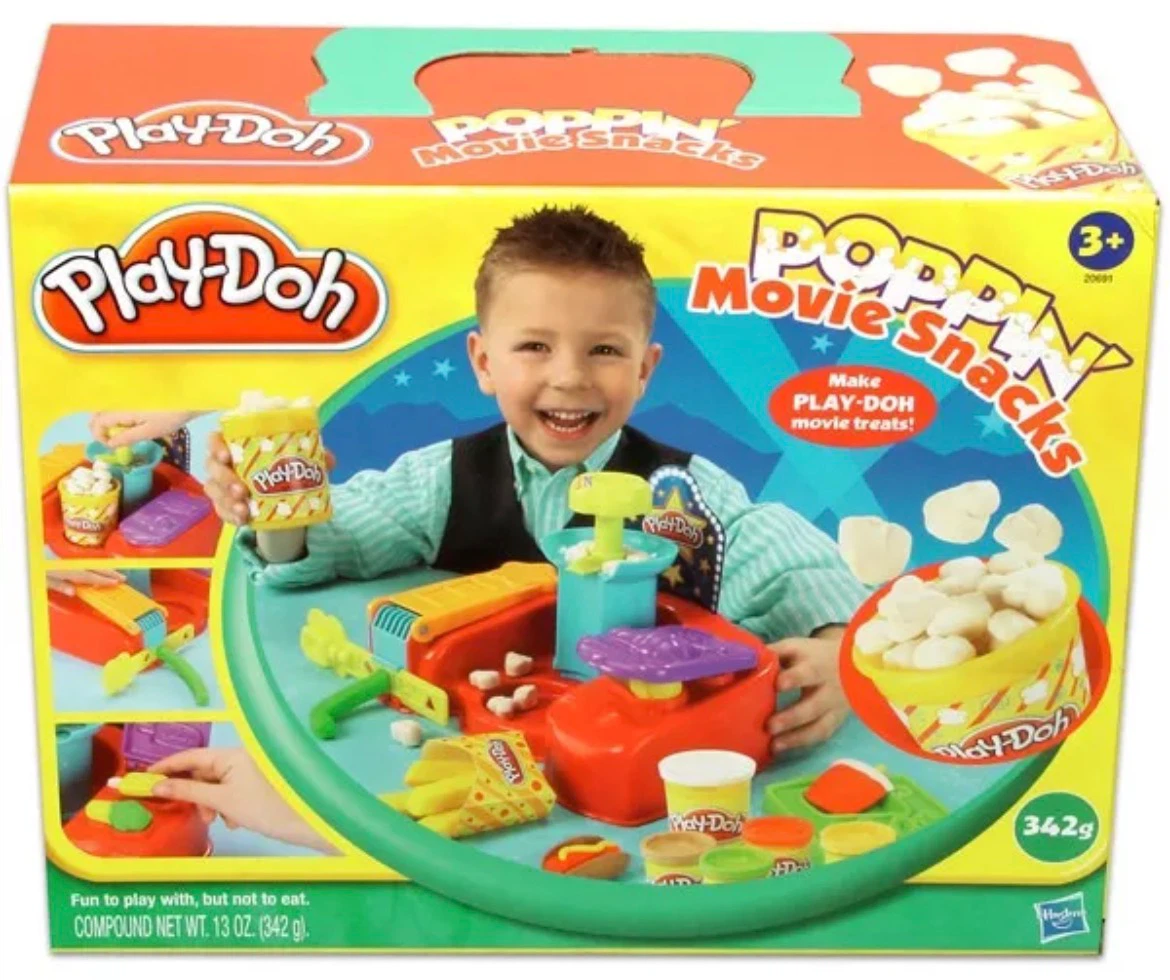 Play-Doh Poppin Movie Snacks Playset