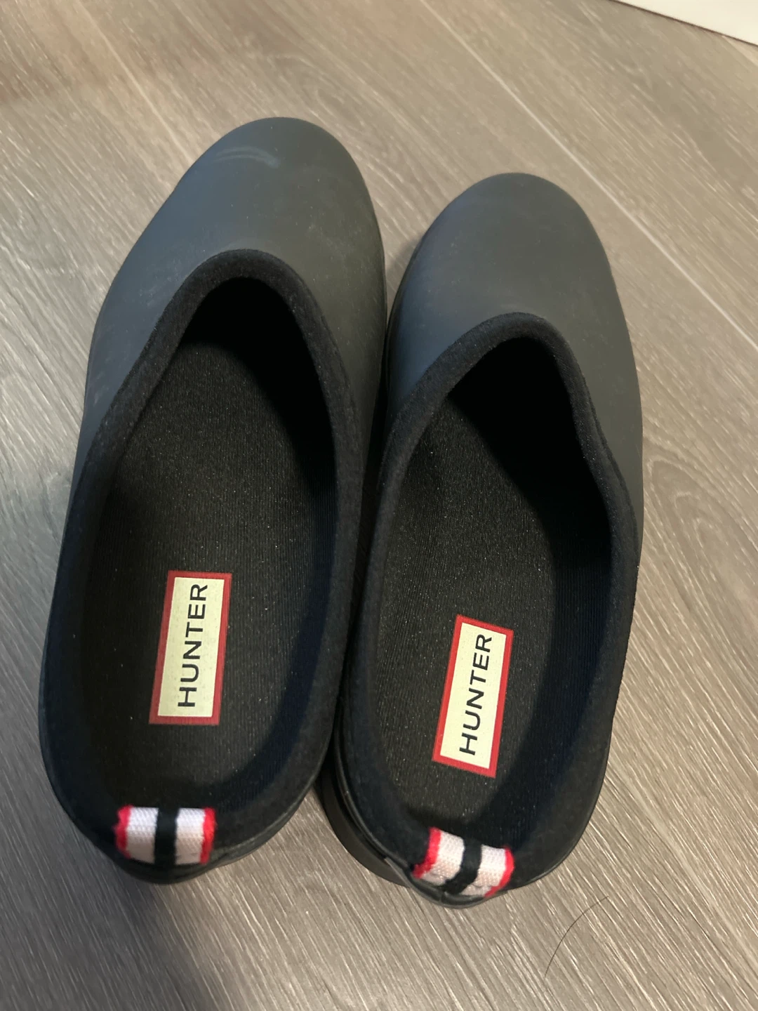 Brand new! Hunter Black slip-on Play Clog Size UK 7 - photo 3