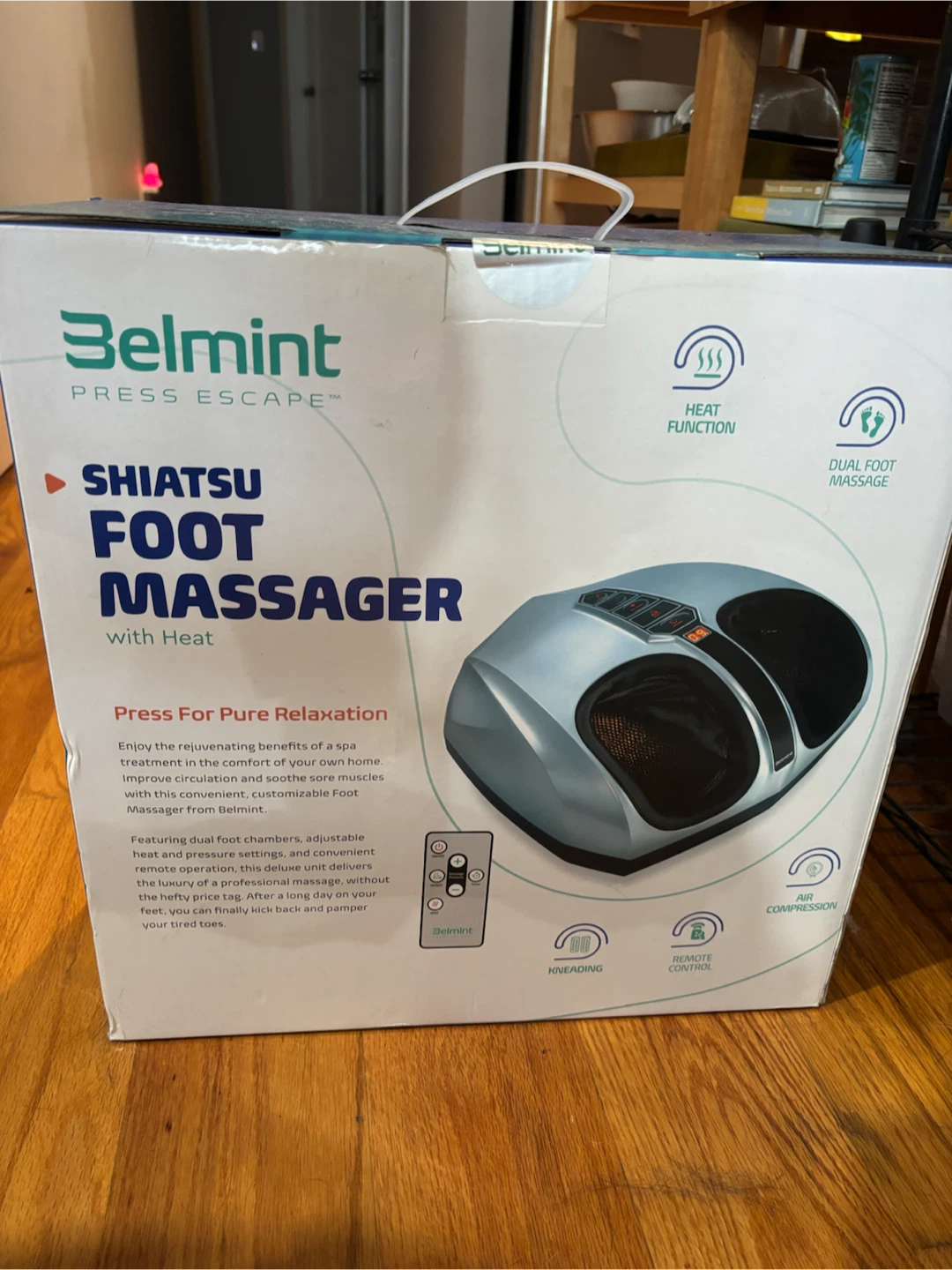 Shiatsu Foot Massager with Heat - photo 2