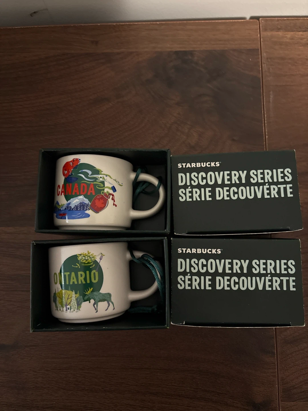 Starbucks Discovery Series Ornament Mugs - Canada & Ontario
