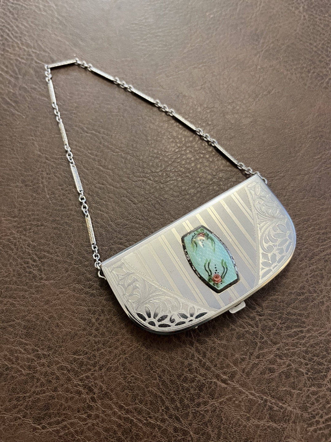 1920’s Art Deco Elgin Vanity Purse - photo 2