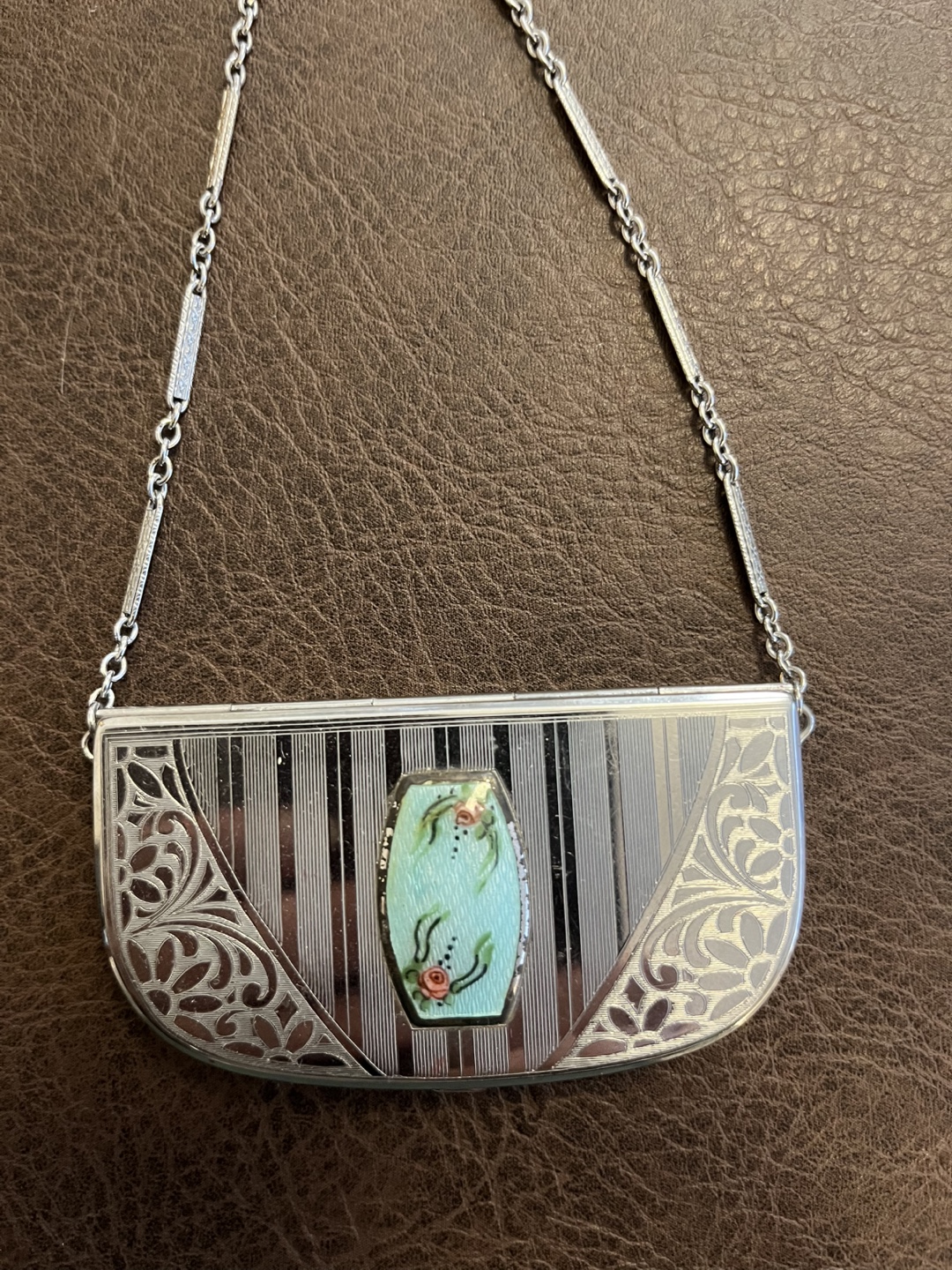 1920’s Art Deco Elgin Vanity Purse