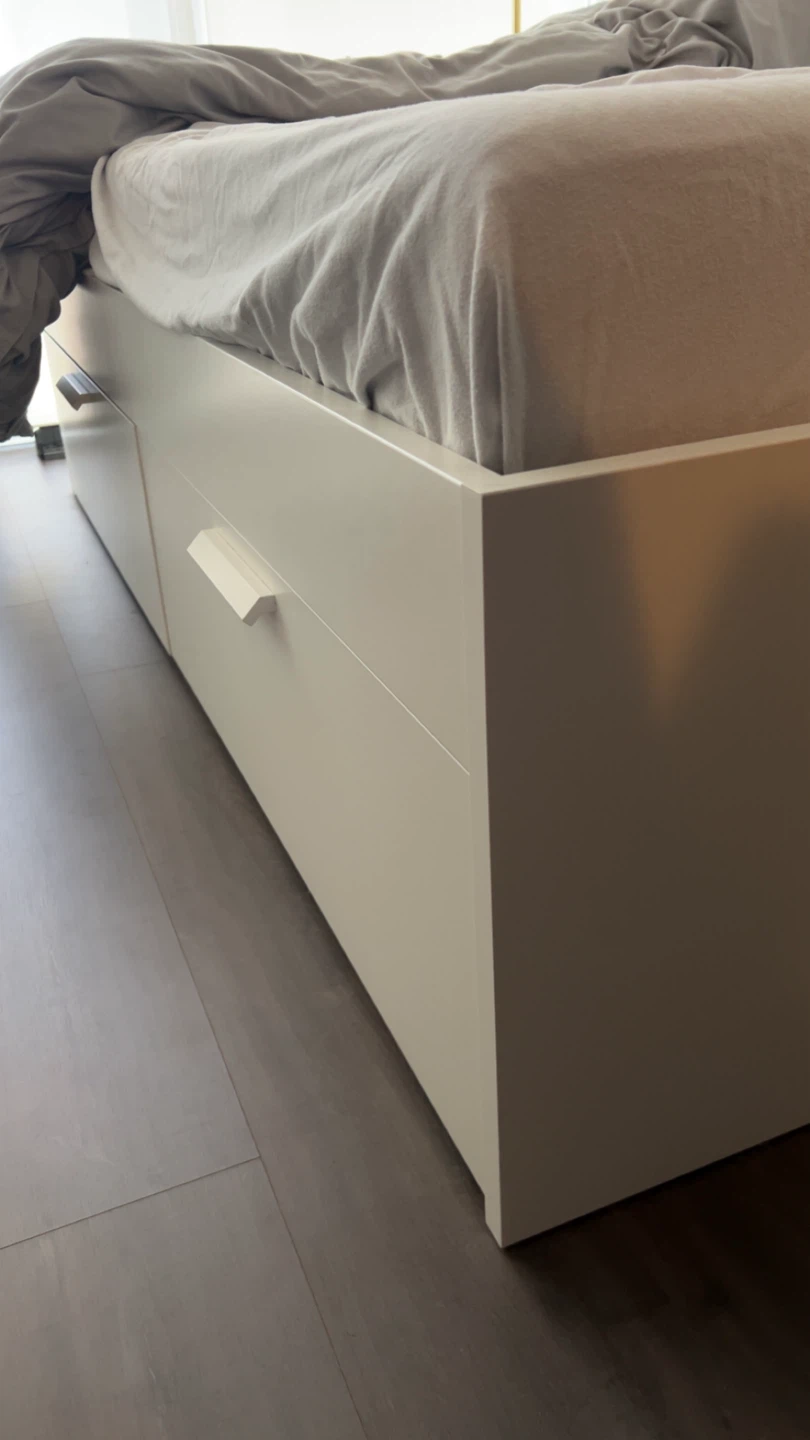 IKEA Bed Frame with Storage - photo 3