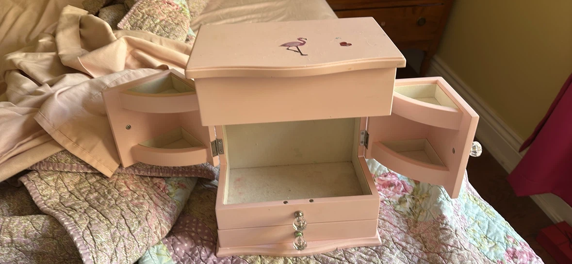 Pink Flamingo Jewelry Box - photo 2